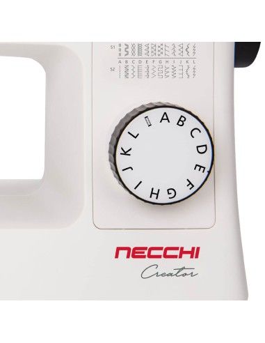 Amplia selección de programas de costura Necchi C35