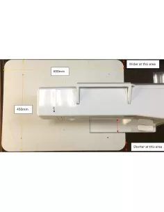 Mesa de extensión Máquina de Coser Necchi N986 Necchi - 1 2