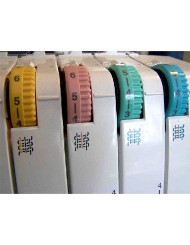 Taglia e Cuci Brother 1034-DX il gruppo tensioni con infilatura semplificata