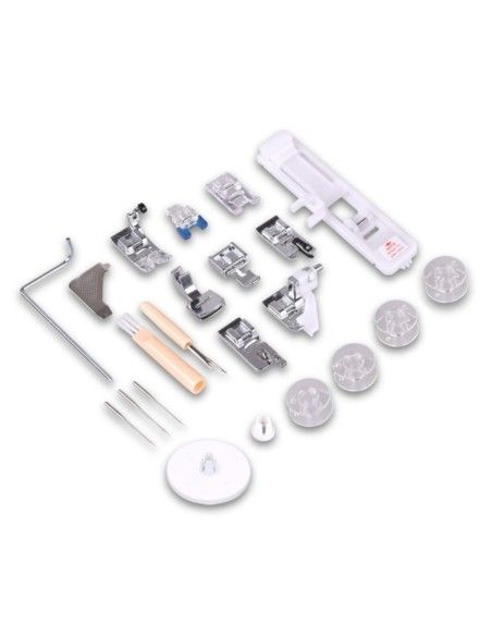 Gli accessori in dotazione con la Necchi NC-102D