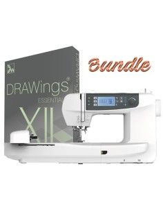 Necchi NCH01AX con software Drawings Essentials XI per progettare ricami professionali