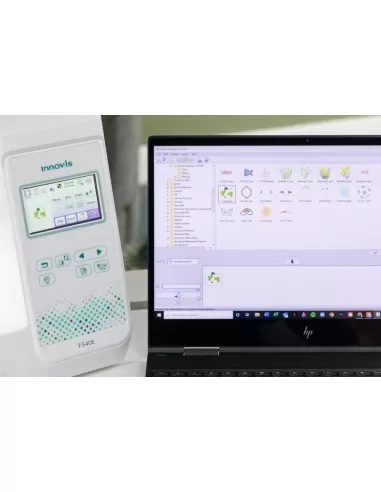 Máquina bordadora Brother Innov-is F540E la conexión wifi con tu PC simplifica la transferencia del bordado
