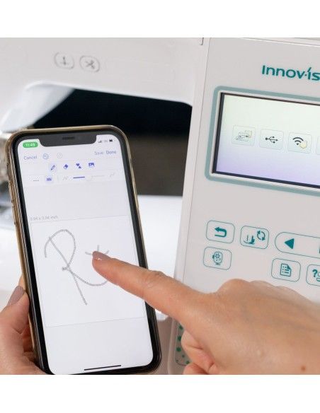 Brother Innov-is F540E uso il tuo smartphone e l'app Artspira