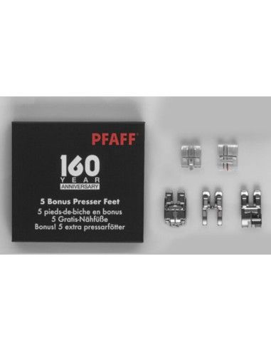 Bonus kit con 5 piedini extra per la Pfaff Expression 720 Special Edition
