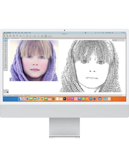 La nouvelle fonctionnalité Sketch transforme les photos en superbes motifs de broderie
