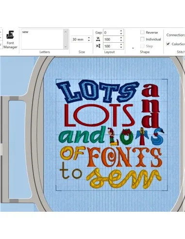 mySewnet Embroidery Silver Embroidery Software - 2