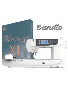 Necchi NCH01AX with advanced software for designing embroidery