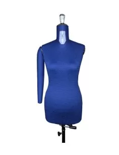 El maniquí femenino ajustable incluye brazo y copa abdominal extraíbles