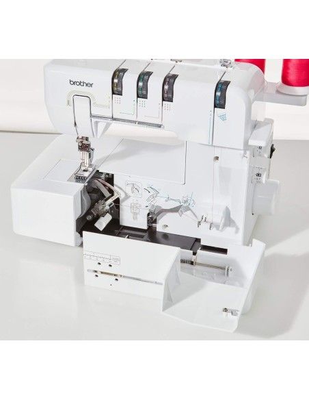 Brother CV3440 con infilatura a prova di bambino del crochet inferiore