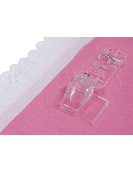 Pied plat en dentelle