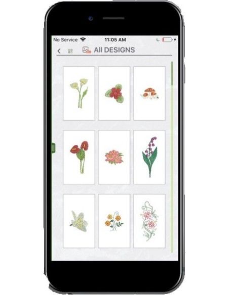 L'App Artist Tool permette di gestire la Necchi NE210 dal tuo dispositivo