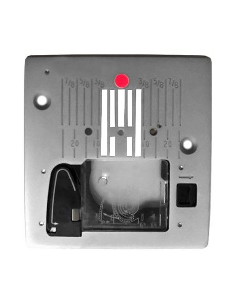 Single hole needle plate for Necchi NCH embroidery machines