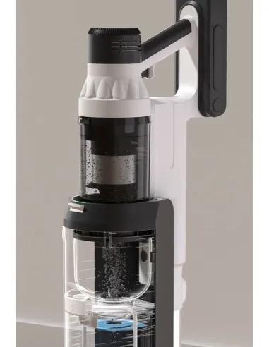 Necchi AutoPower 500-S con il sistema di svuotamento automatico niente polvere ed allergeni ma solo massima igiene