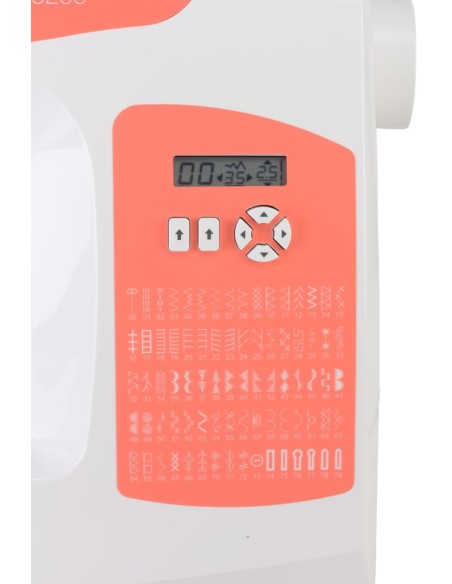 80 stitches to choose from for your quality sewing with the Singer C5205