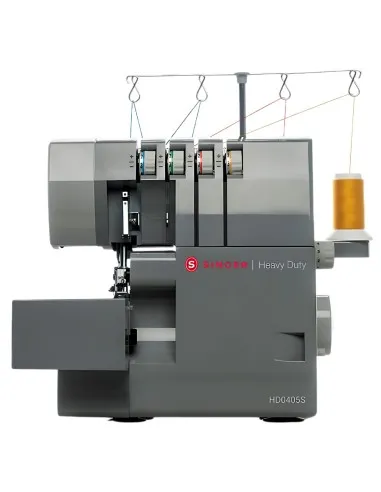 Singer HD0405S la tagliacuci professionale con motore potenziato e piastra in acciaio sul piano di lavoro.