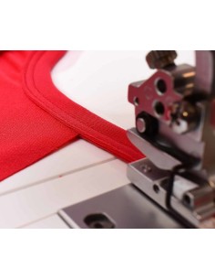 The Necchi NC10-NCV10A 36mm coverstitch binder ensures professional results even on the most difficult garments 2