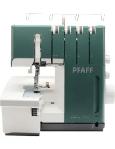 Pfaff Admire 3000 è sinonimo di rifiniture precise e veloci con il motore DC fino a 1500 punti/minuto.