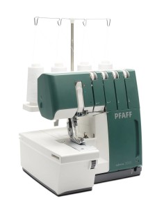 La Pfaff Admire 3000 es sinónimo de acabados precisos y rápidos con el motor DC de hasta 1500 puntadas/minuto. 2