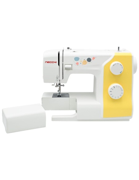 Necchi Sweet K35N sewing machine with needle threader, free arm, automatic buttonhole and 17 sewing programs