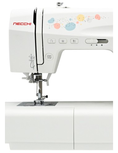 Infila-ago automatico, cursore velocità, Start/Stop, ago Alto/Basso sono solo alcune peculiarità della Necchi Sweet H10L