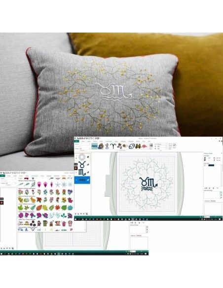 Creativate Extra offre funzioni di ricamo avanzate