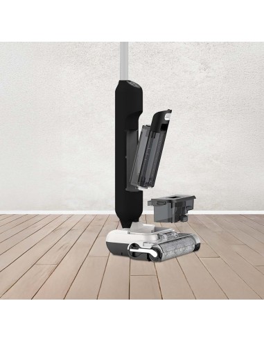 Aspiradora limpiadora de pisos inalámbrica Necchi AutoClean 100 Wet & Dry Limpieza de la Casa - 3