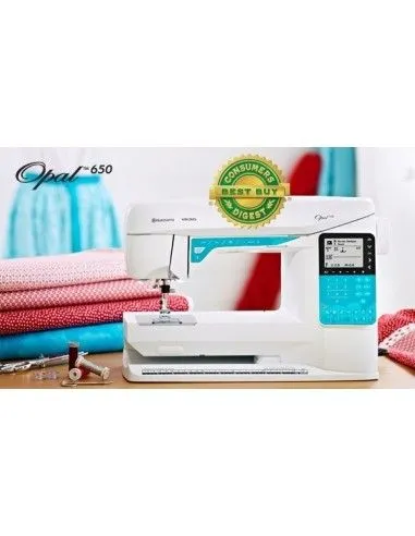 Máquina de Coser Husqvarna-Viking Opal 650