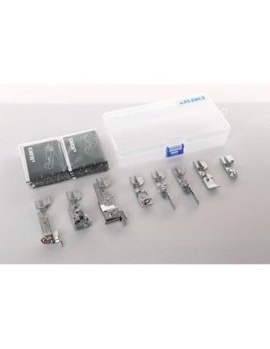 Kit 8 Prensatelas para Overlock-Recubridora Juki MO-735 (Optional)