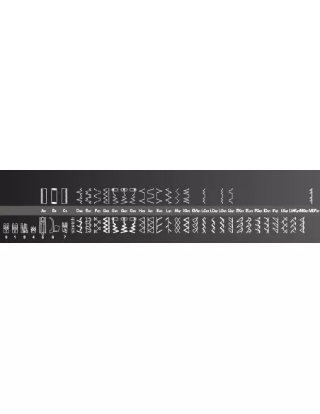 Macchina da Cucire Pfaff Select 4.2 | Tabella Punti