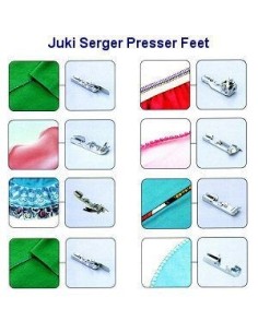 Kit 8 Pie para Overlock Juki MO-654/735 Bernina 2