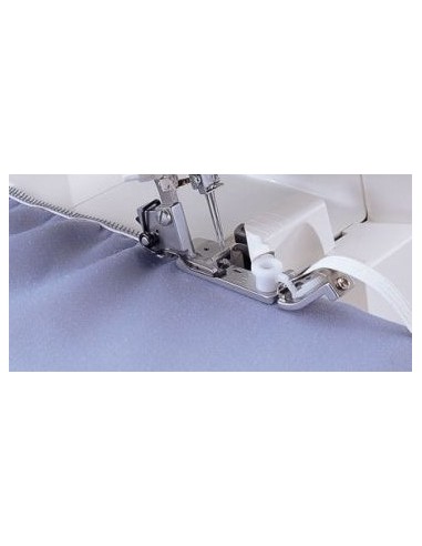Piedino applicazione elastici per tagliacuci Singer Pfaff Husqvarna