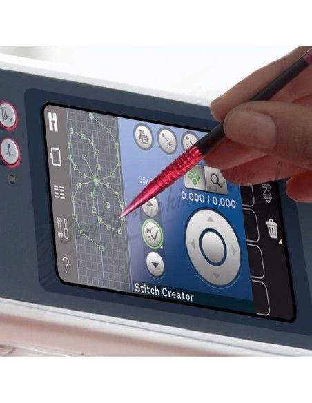 Machine à coudre et à broder Pfaff Creative 3.0 | Écran tactile couleur