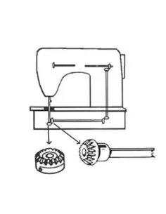 Kit 2 Ingranaggi Crochet Macchine da Cucire Singer 2