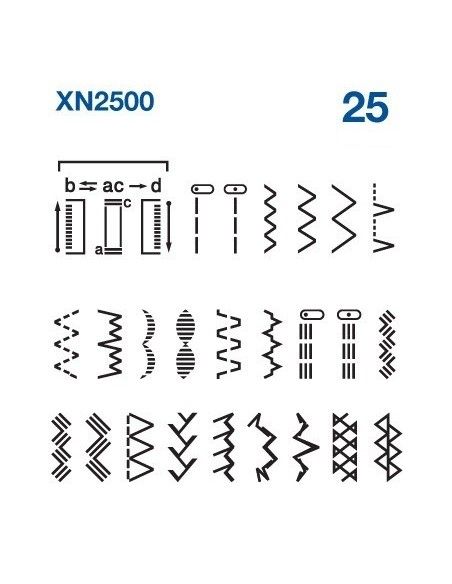 Máquina de Coser Brother XN2500