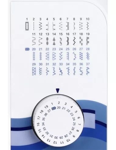 Macchina da Cucire Brother XQ3700 | 37 programmi di cucito tra cui scegliere