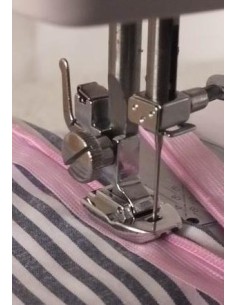 Zhouba plastica trasparente Parallel Stitch piede piedino per macchina da cucire domestiche domestiche Tool taglia unica Silver 