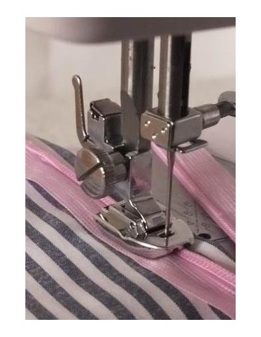 Pie Prénsatelas para Cremallera Invisible para Máquinas de Coser