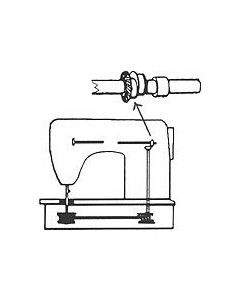 Engranaje del garfio para Máquinas de Coser Singer serie 700 2