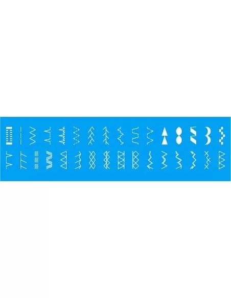 Macchina da Cucire Juki HZL-357Z | Tabella punti