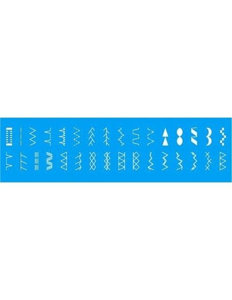 Macchina da Cucire Juki HZL-357Z | Tabella punti