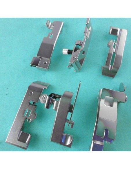 Il Kit 6 Piedini per Taglia e Cuci Pfaff e Husqvarna completa le potenzialità della macchina