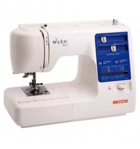 La macchina da cucire Necchi 360 è il supporto ideale per chi desidera investire in un prodotto utilizzo ma decisamente funzionale
