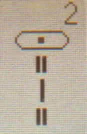 Simbolo del punto quilting 