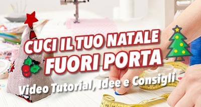 Fuori porta natalizio – cucito creativo – tutorial