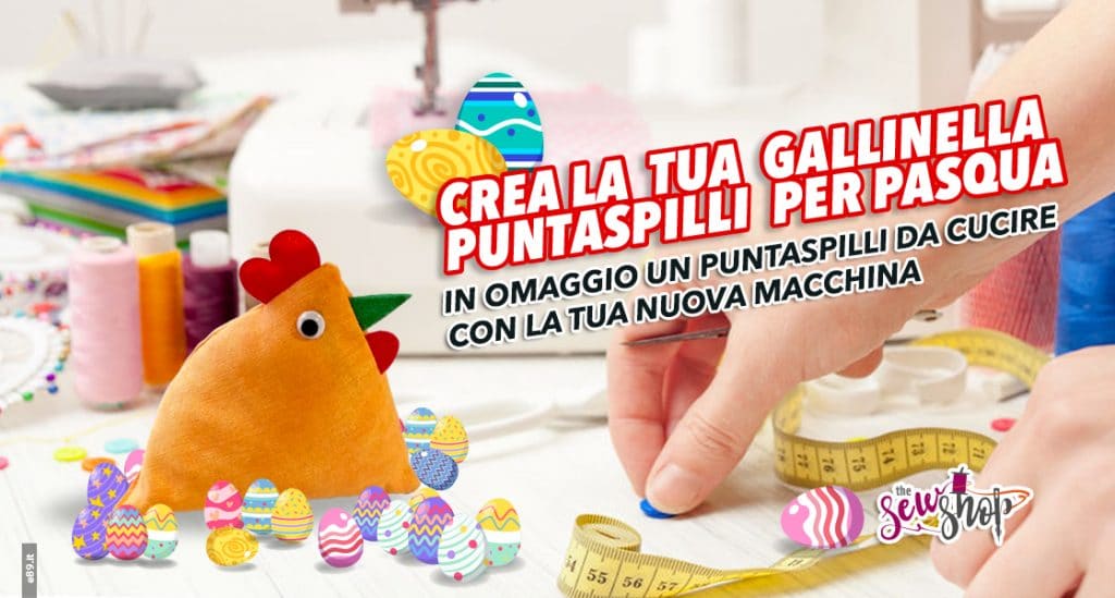 Crea il tuo puntaspilli a forma di gallinella – tutorial cucito creativo