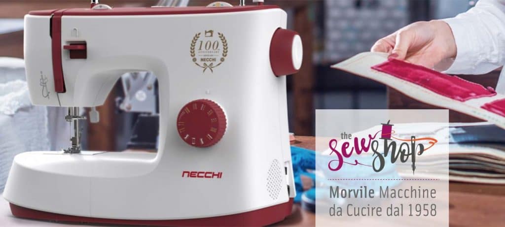 Necchi compie 100 anni e li festeggia con sewshop!