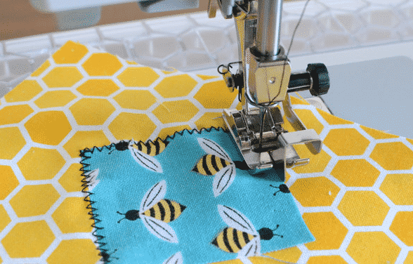 Una idea fácil de hacer con la máquina de coser: la bolsa para todo