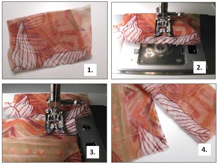 ¿Cómo coser tejidos finos?