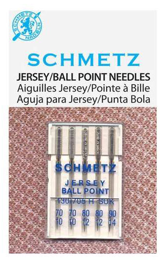 Schmetz jersey sewing machine needles