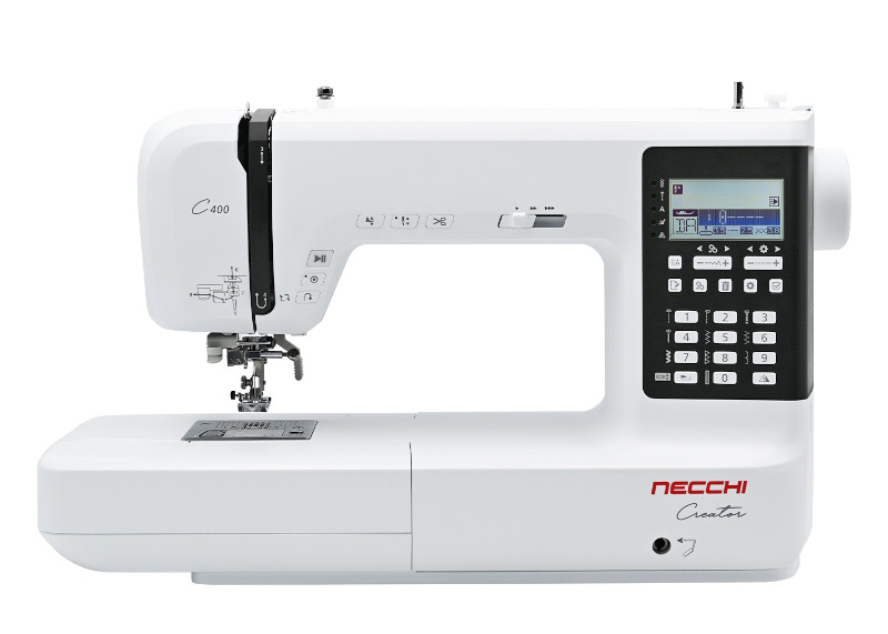 necchi creator c400 la macchina da cucire semi-professsionale